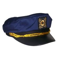 My Captain's Hat Blue Captain Hat